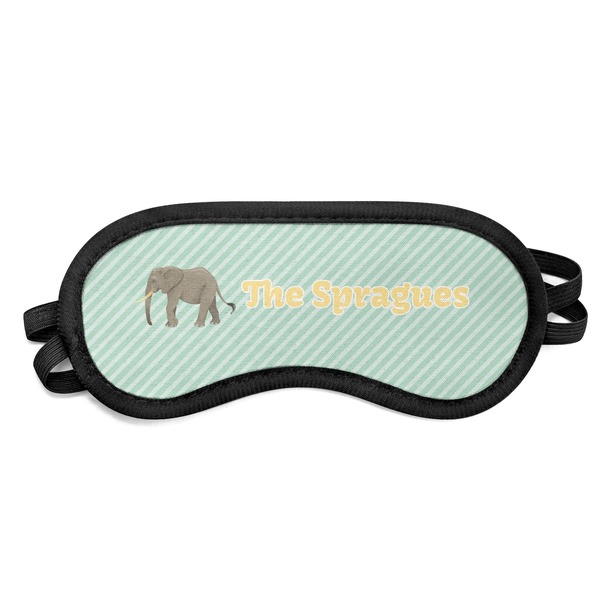 Custom Elephant Sleeping Eye Mask - Small (Personalized)