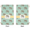 Elephant Small Laundry Bag - Front & Back View