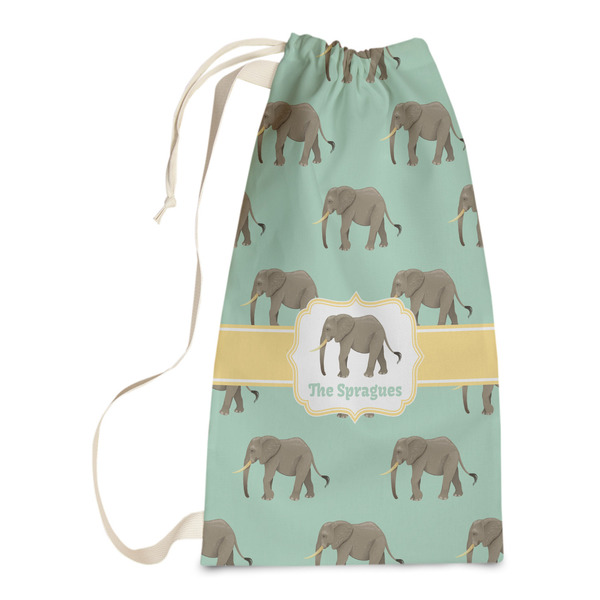 Custom Elephant Laundry Bags - Small (Personalized)