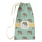 Elephant Small Laundry Bag - Front View