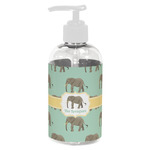 Elephant Plastic Soap / Lotion Dispenser (8 oz - Small - White) (Personalized)