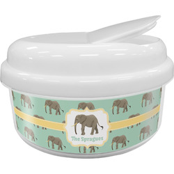 Elephant Snack Container (Personalized)