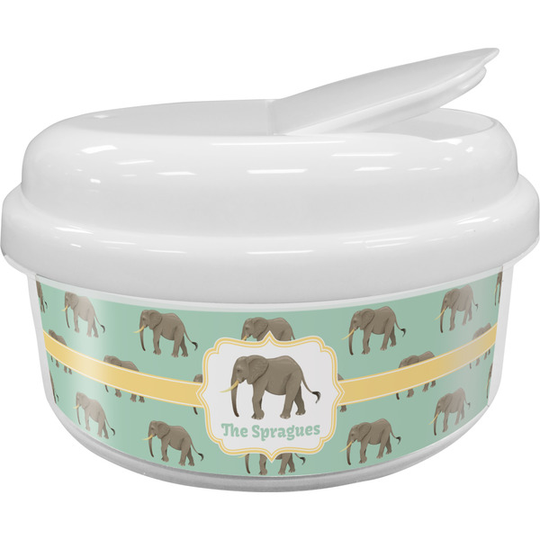 Custom Elephant Snack Container (Personalized)