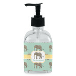 Elephant Glass Soap & Lotion Bottle - Single Bottle (Personalized)