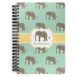 Elephant Spiral Notebook (Personalized)