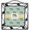Elephant Square Trivet - w/tile