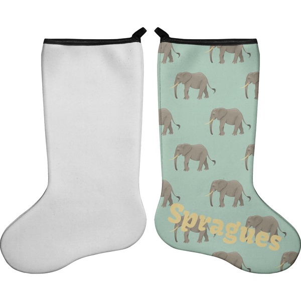 Elephant Stocking - Single-Sided - Approval