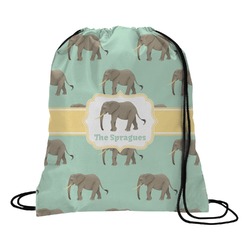 Elephant Drawstring Backpack (Personalized)