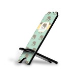 Elephant Stylized Cell Phone Stand - Small w/ Name or Text