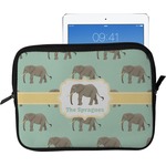 Elephant Tablet Case / Sleeve - Large (Personalized)