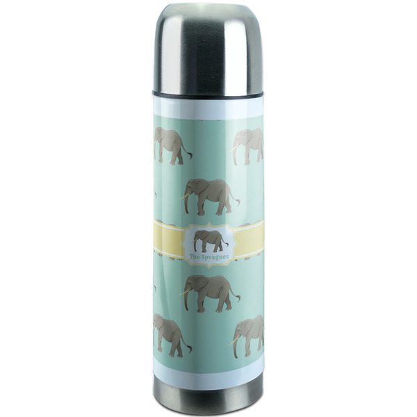 Custom Elephant Stainless Steel Thermos (Personalized)