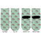 Elephant Toddler Ankle Socks - Double Pair - Front and Back - Apvl