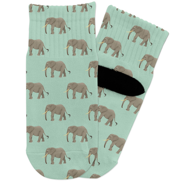 Custom Elephant Toddler Ankle Socks