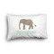 Elephant Toddler Pillow Case - FRONT (partial print)