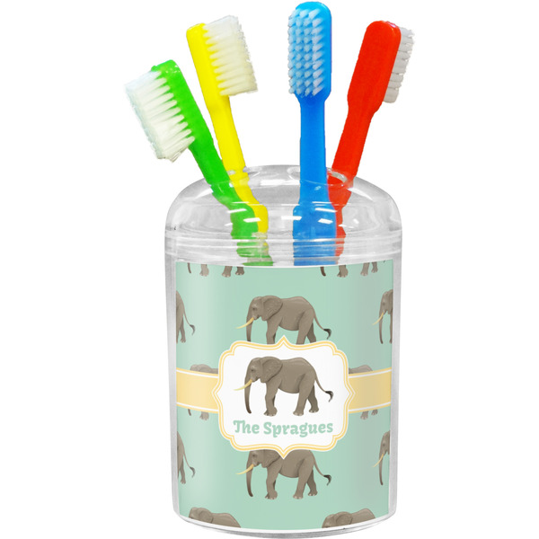 Custom Elephant Toothbrush Holder (Personalized)