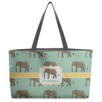Elephant Beach Totes Bag - w/ Black Handles (Personalized)
