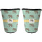 Elephant Trash Can Black - Front and Back - Apvl