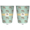 Elephant Trash Can White - Front and Back - Apvl