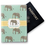 Elephant Vinyl Passport Holder (Personalized)