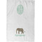Elephant Waffle Towel - Partial Print - Approval Image