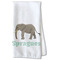 Elephant Waffle Towel - Partial Print Print Style Image