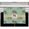 Elephant Waffle Weave Towel - Full Color Print - Lifestyle2 Image
