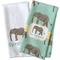 Elephant Waffle Weave Towels - Two Print Styles