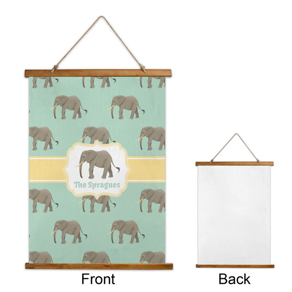 Elephant Wall Hanging Tapestry - Portrait - APPROVAL