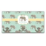 Elephant Wall Mounted Coat Rack (Personalized)