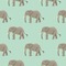 Elephant Wallpaper Square