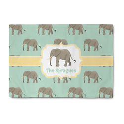 Elephant Washable Area Rug (Personalized)