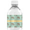 Elephant Water Bottle Label - Back View