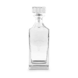 Elephant Whiskey Decanter - 30 oz Square (Personalized)