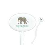 Elephant Oval Stir Sticks (Personalized)