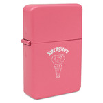 Elephant Windproof Lighter - Pink - Double Sided (Personalized)