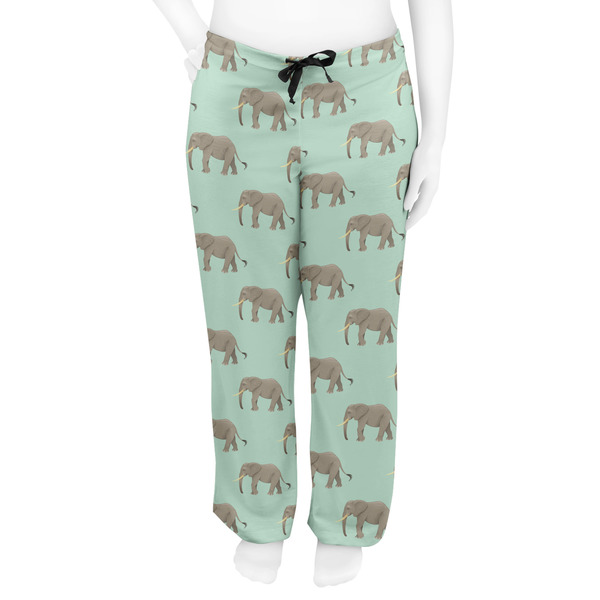 Elephant Women's Pj on model - Front