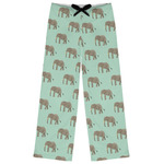 Elephant Womens Pajama Pants - M