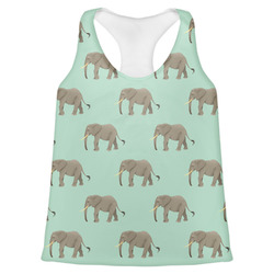 Elephant Womens Racerback Tank Top