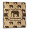 Elephant Wood 3-Ring Binder - 1" Letter Size (Personalized)