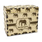 Elephant Wood Recipe Box - Front/Main
