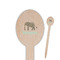 Elephant Wooden Food Pick - Oval - Closeup
