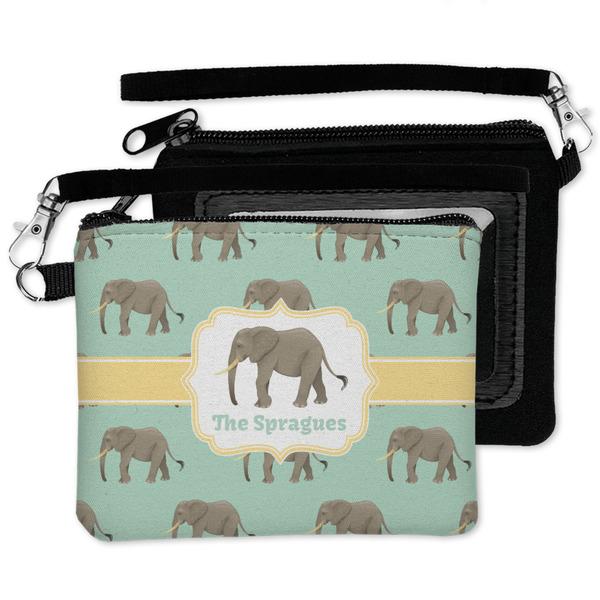 Elephant Wristlet ID Cases - MAIN