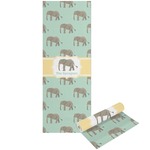 Elephant Yoga Mat - Printable Front and Back (Personalized)
