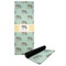 Elephant Yoga Mat with Black Rubber Back Full Print View