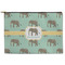 Elephant Zipper Pouch Large (Front)