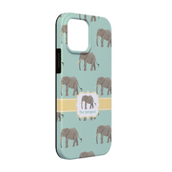 Elephant iPhone Case - Rubber Lined - iPhone 13 Pro (Personalized)