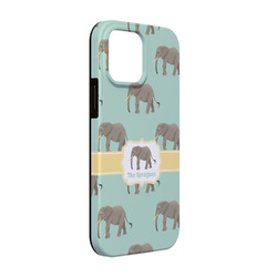 Elephant iPhone Case - Rubber Lined - iPhone 13 (Personalized)