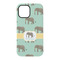 Elephant iPhone 15 Tough Case - Back