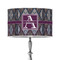Knit Argyle 12" Drum Lamp Shade - Poly-film (Personalized)