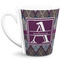 Knit Argyle 12 Oz Latte Mug - Front Full